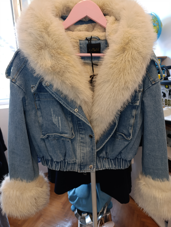 Jakna sa krznom NOVO slika #3