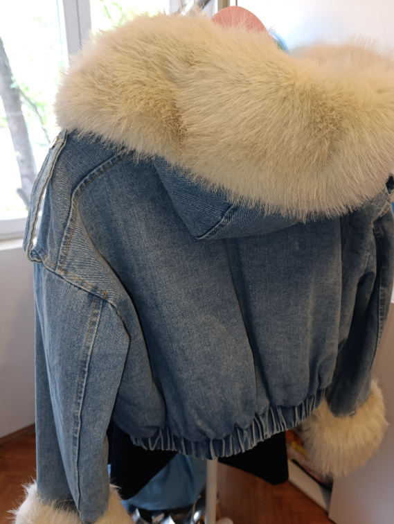 Jakna sa krznom NOVO slika #4