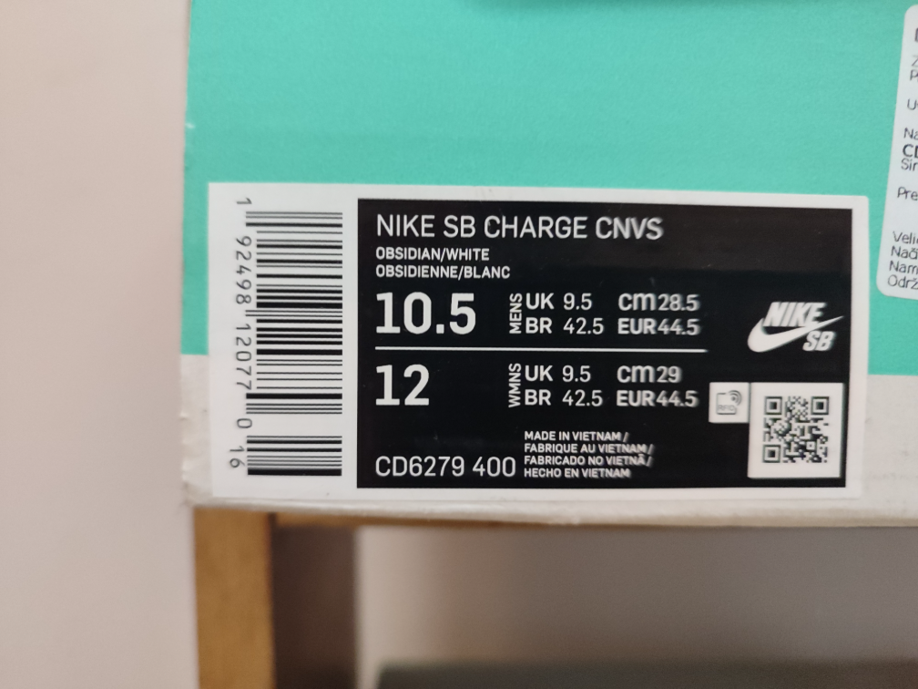 Patike NIKE SB CHARGE CNVS slika #4