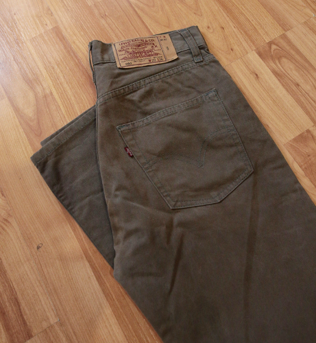 🫒Vintage Leviske 501 olive 🫒