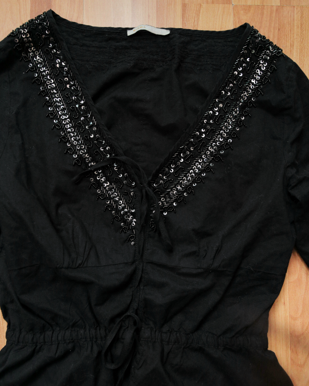 🌘 Witchy bell sleeve cotton top 🌘 slika #3