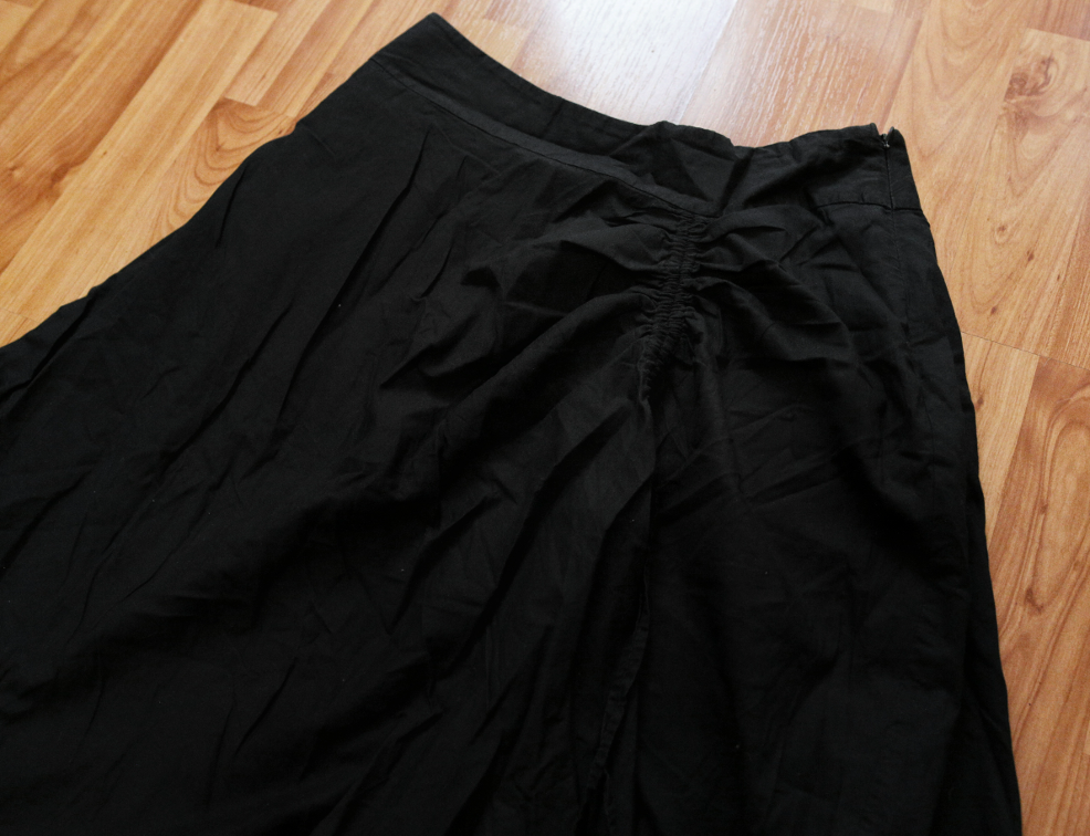 Gothic summer cotton skirt 🖤 slika #2