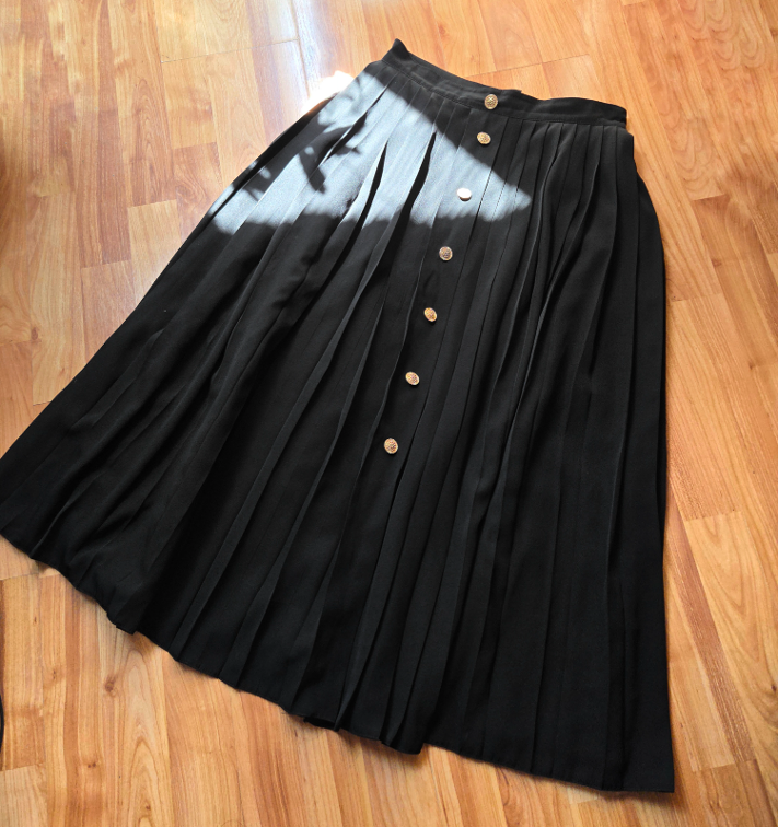 🖤 Vintage pleated office skirt 🖤 slika #1
