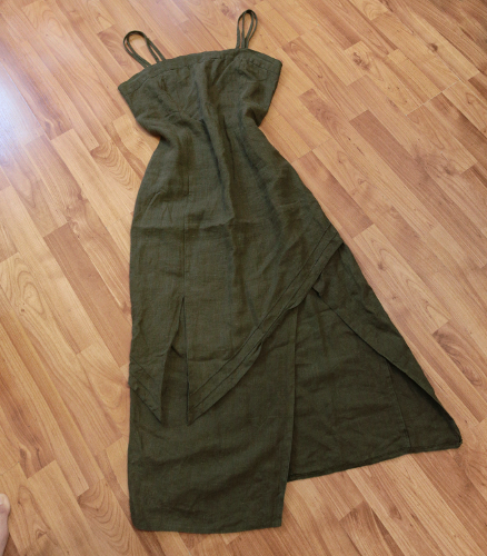 Forest linnen dress 🌿