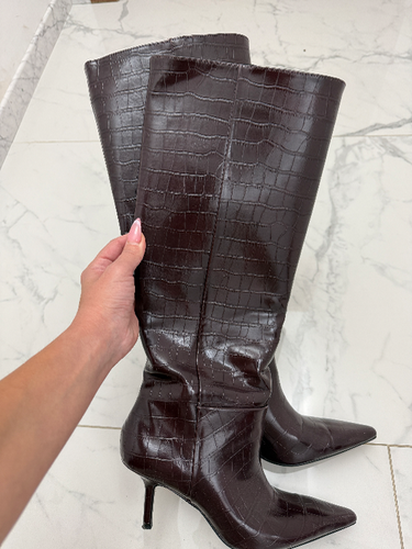 Bordo Zara čizme