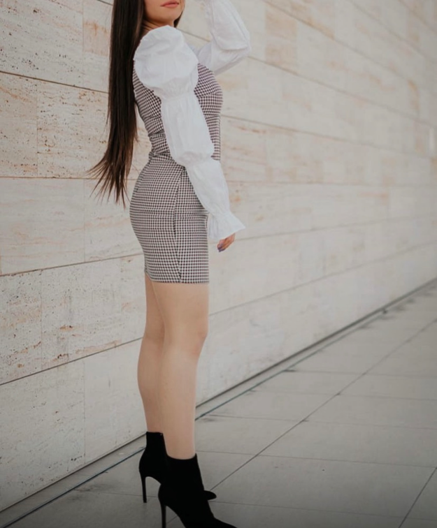 H&M pepito haljina 🖤 slika #5