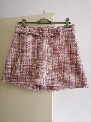Nova karirana mini sulnjica Zara  L