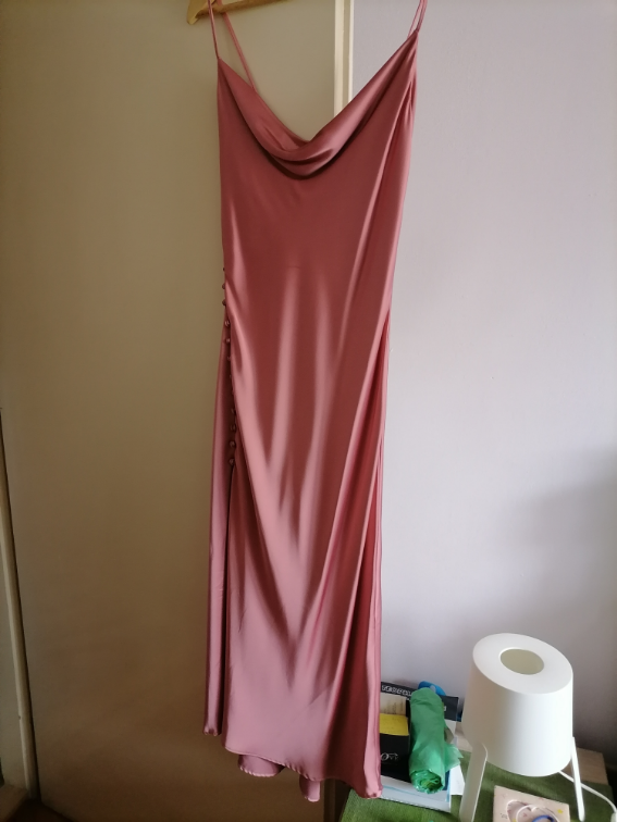 Nova roze haljina na bretele Zara  M slika #1