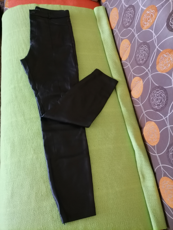 Nove kožne pantalone Zara L slika #5