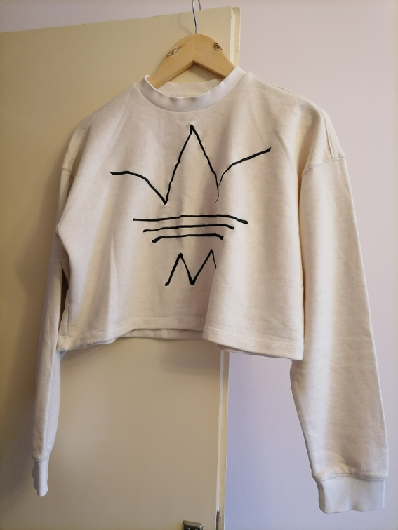 Nov crop top sa dugim rukavima Adidas  38 slika #1