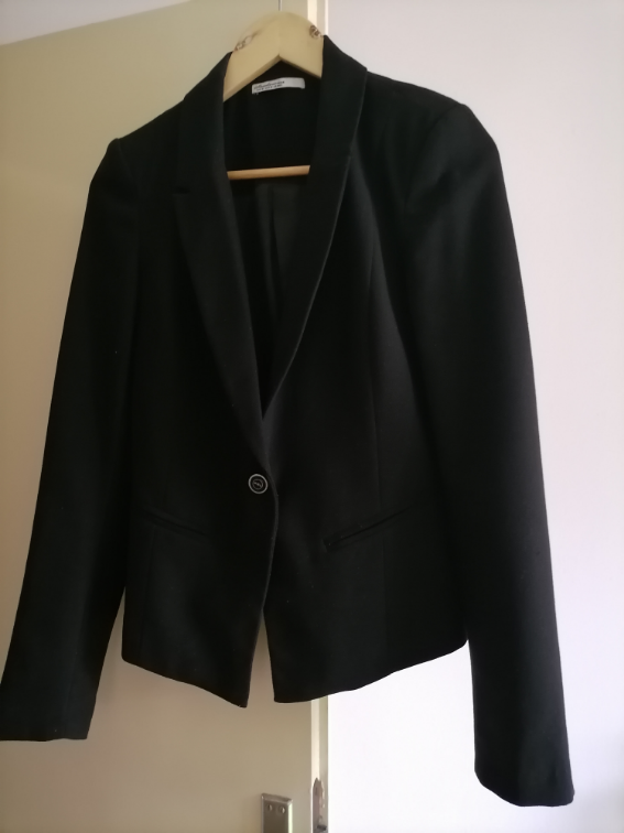 Crni kraći sako Stradivarius M slika #1