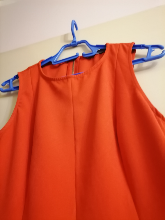 Crvena mini haljina Bershka  L slika #3