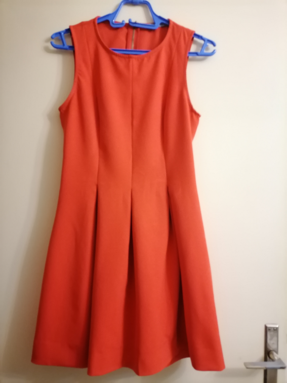 Crvena mini haljina Bershka  L slika #5