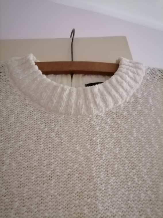 Beli pamučni džemperić H&M    S slika #3