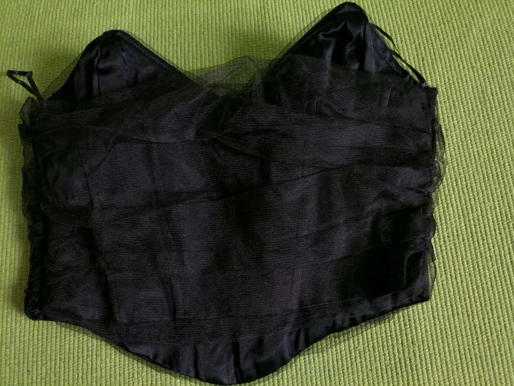 Nov crni korset Zara M slika #2