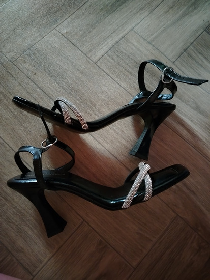 Crne sandale slika #3