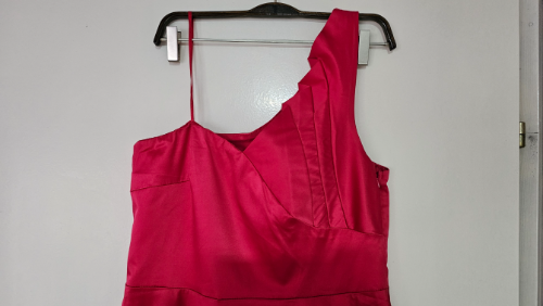 Fishbone pink haljina